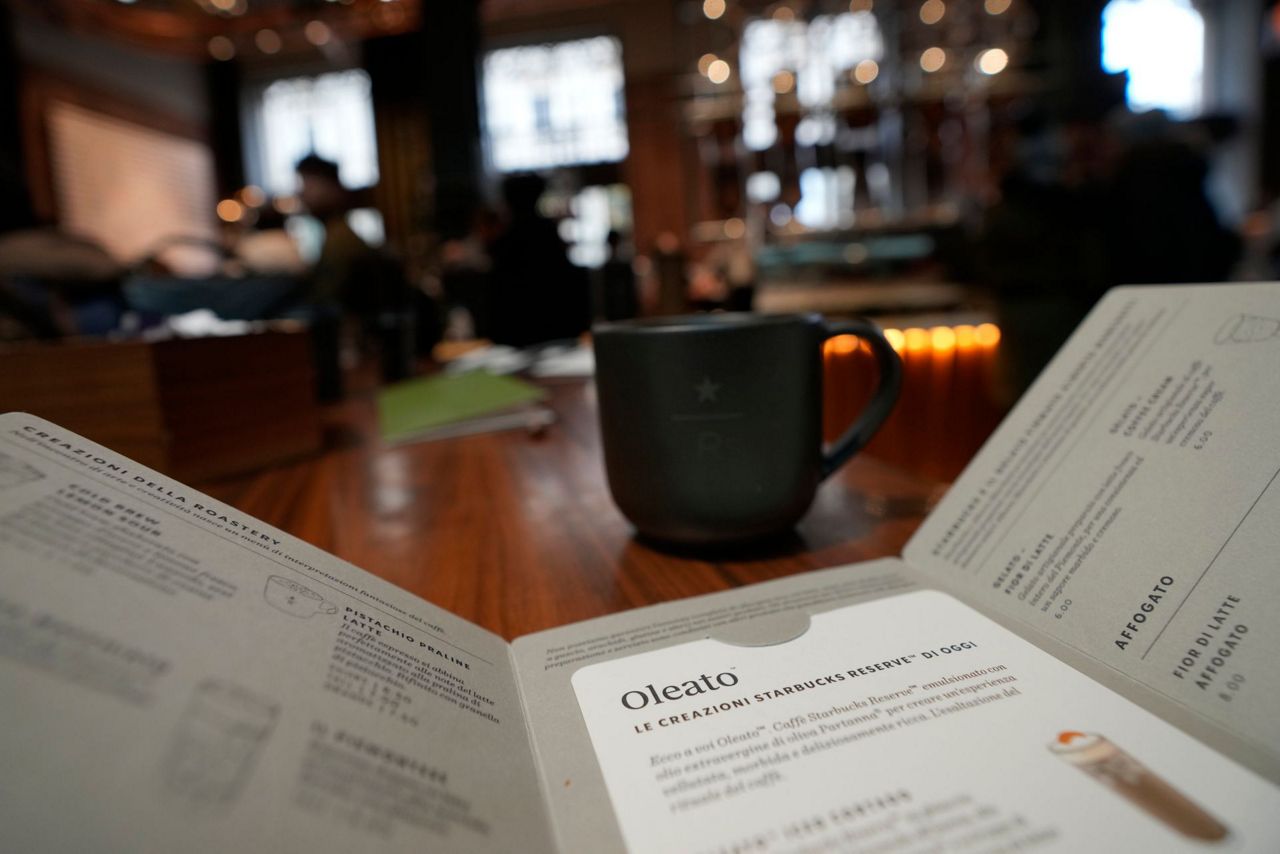 Olive oil in coffee? New Starbucks line a curiosity in Italy