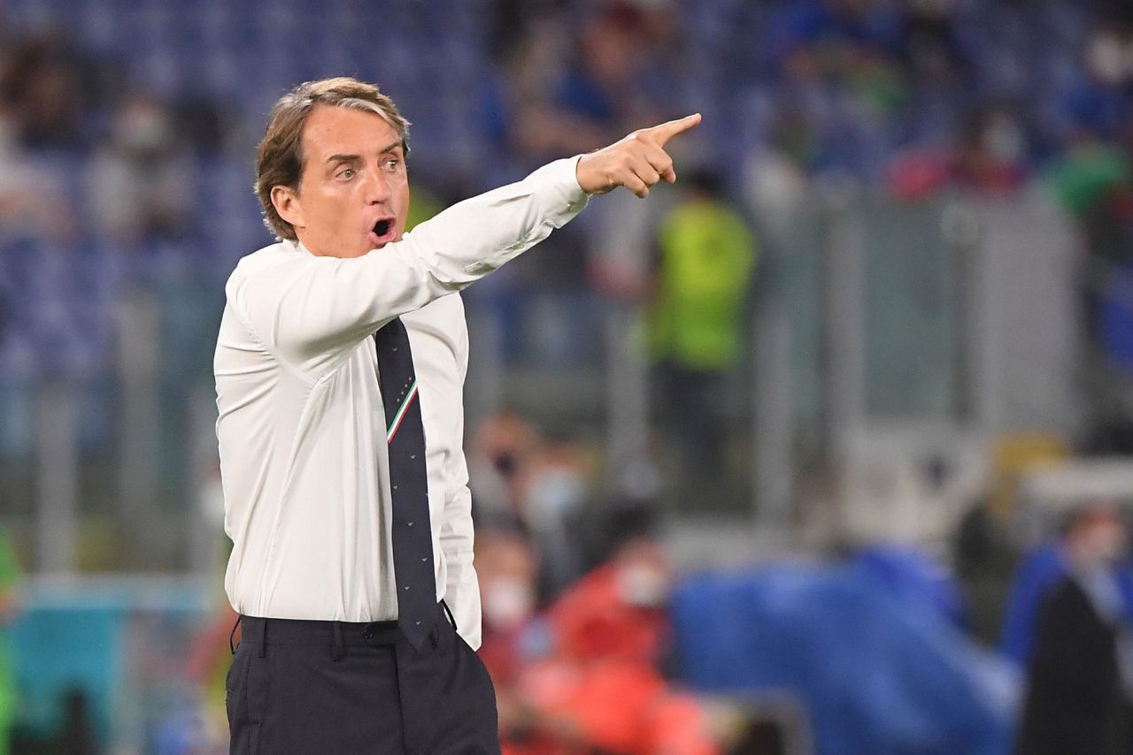 Listen up: Roberto Mancini is Italy's standout at Euro 2020