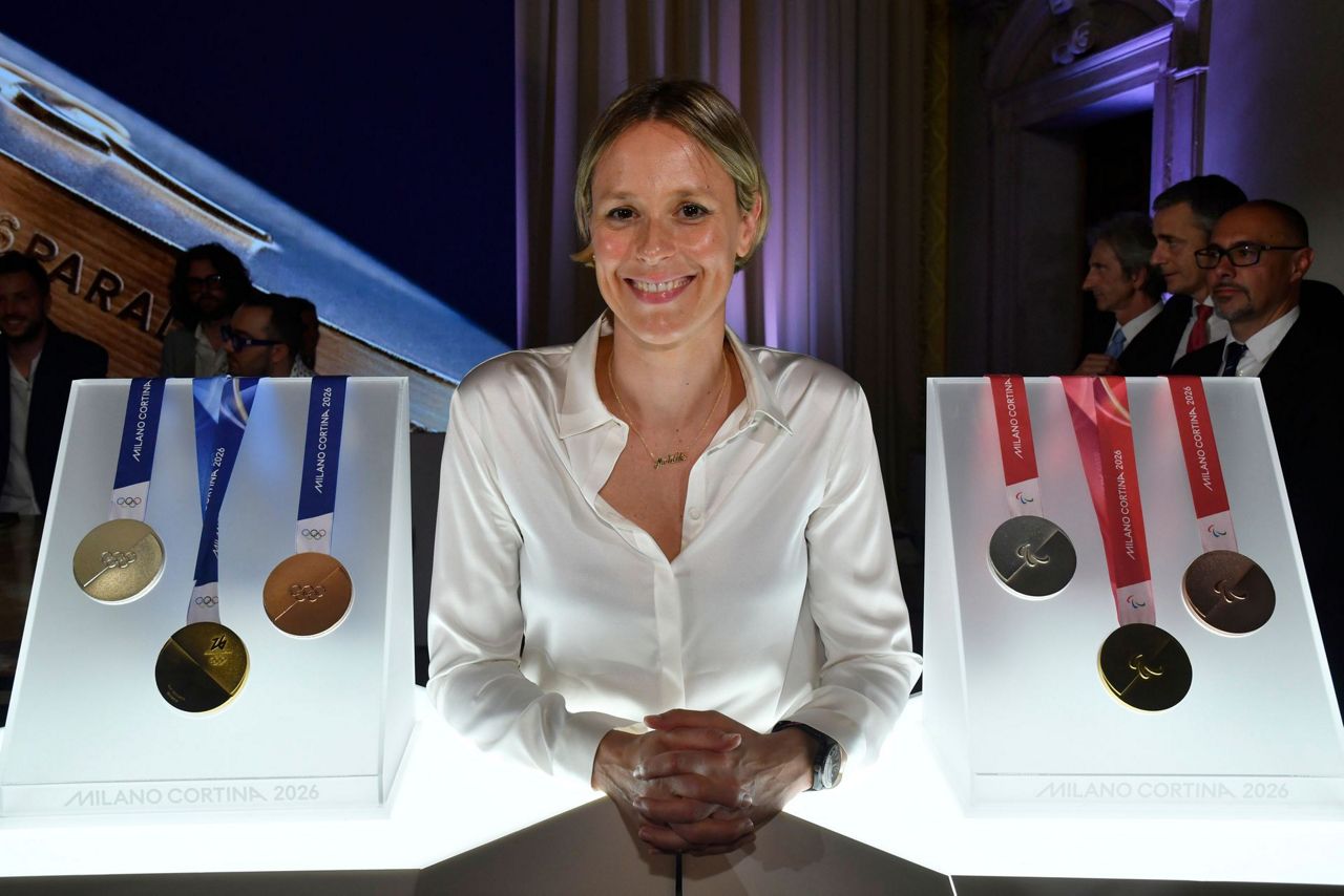 Medals for Milan-Cortina Olympics represent 'two halves coming together'