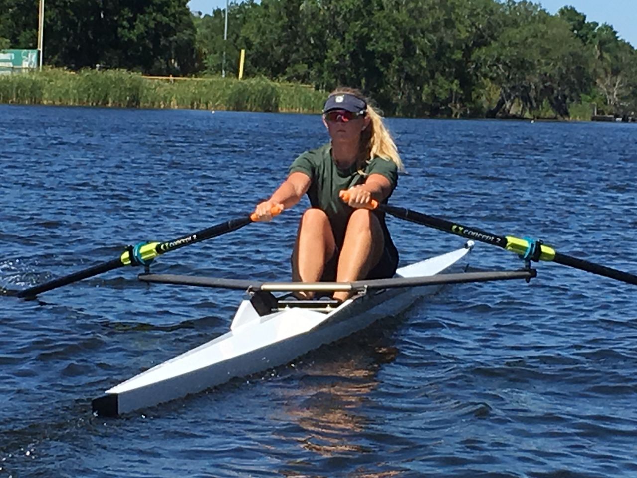 Tampa Catholic senior Isabel "Izzy" Hauber will be making her second straight appearance at nationals next month in just her second year competing in the sport (Photo Courtesy: Rishi Barran)