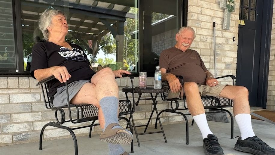Elderly couple takes second rebuild in stride after another Hill Country flood