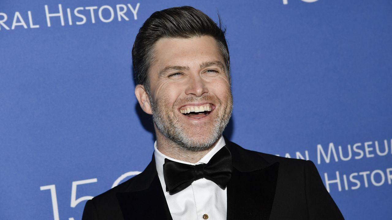Colin Jost, the co-anchor of Saturday Night Live’s “Weekend Update,” will get a chance to roast leading political and media figures as the featured entertainer at the annual dinner of the White House Correspondents’ Association. (Photo by Evan Agostini/Invision/AP, File)