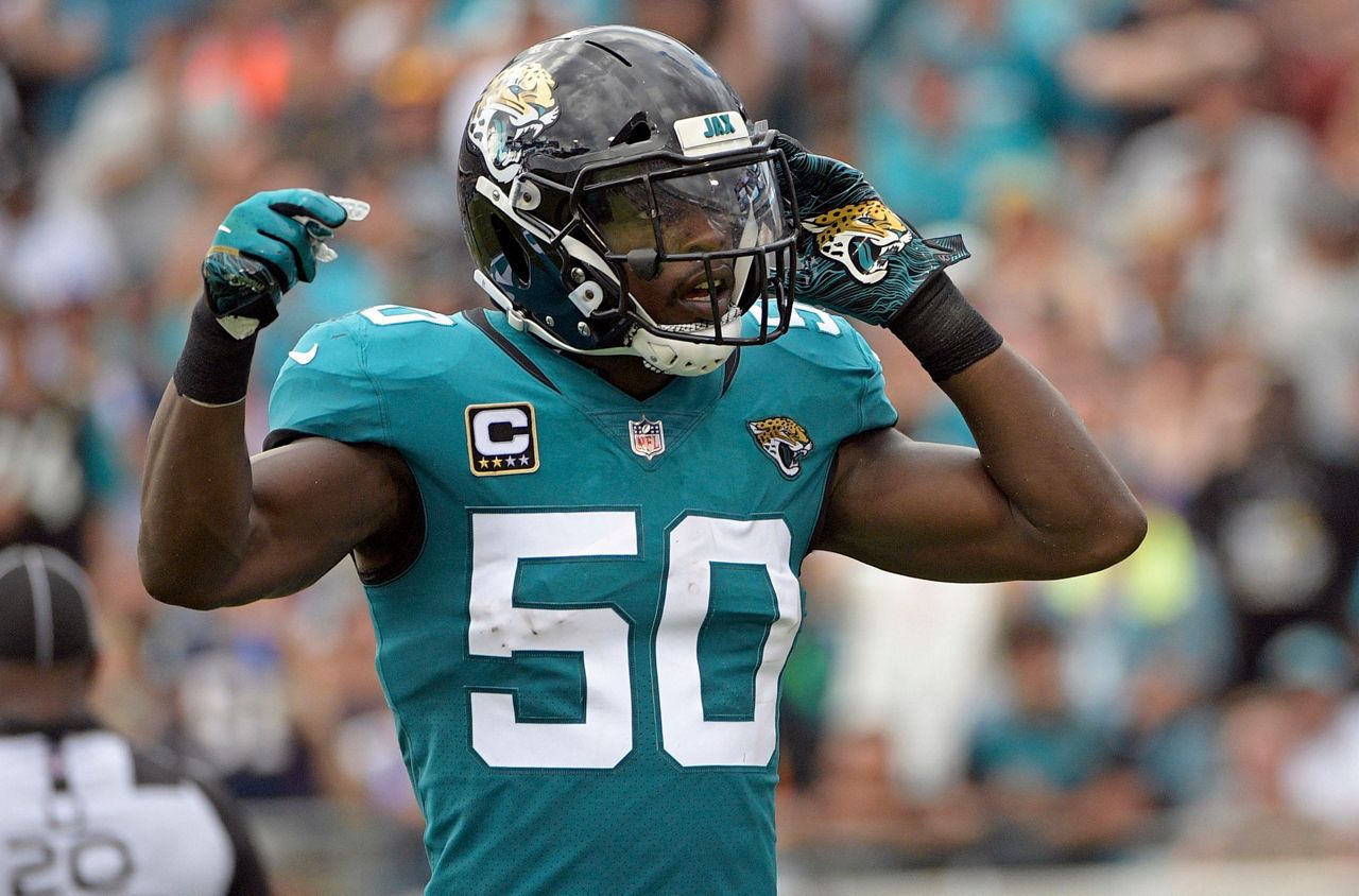 Telvin smith store jaguars jersey