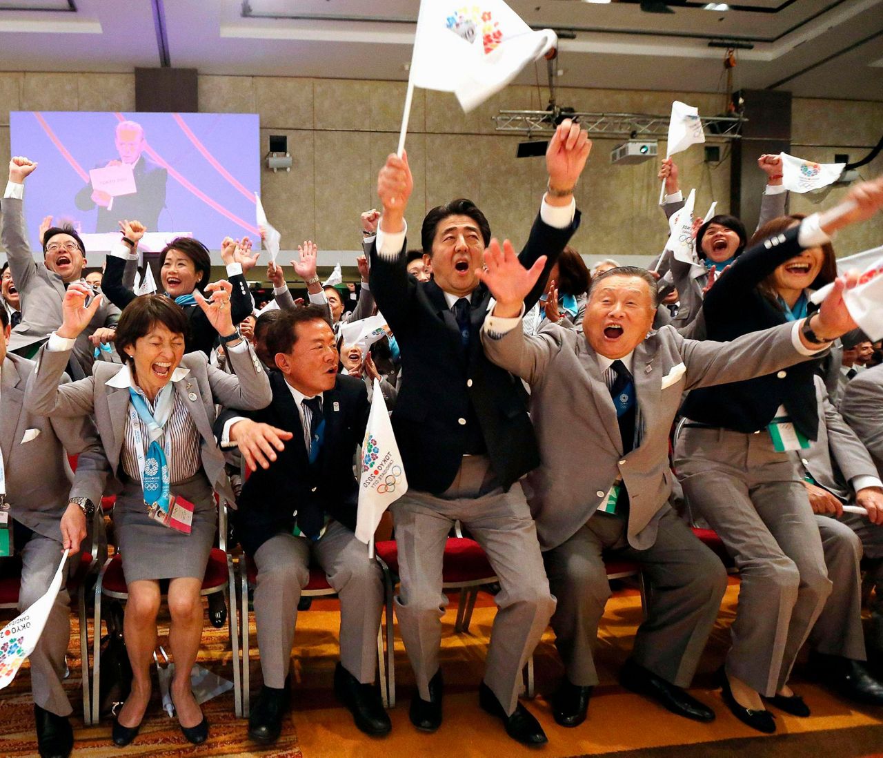 Abe impersonated 'Super Mario' to promote Tokyo Olympics