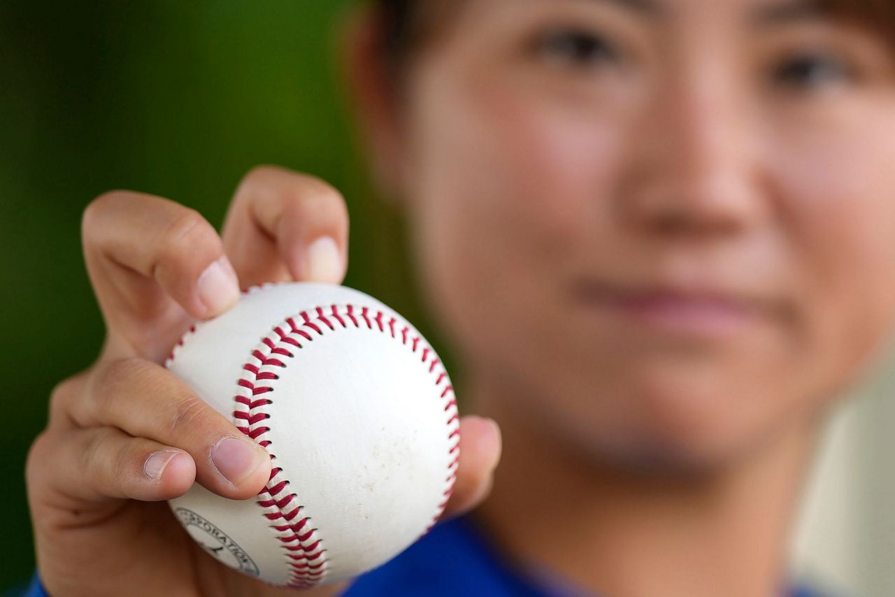 Japanese knuckleball pitcher Eri Yoshida plays on her own 'Field of Dreams'