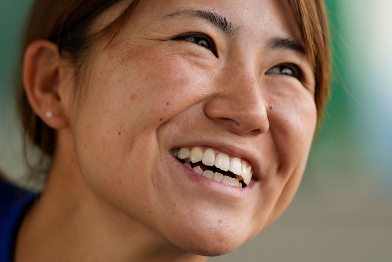 Japanese knuckleball pitcher Eri Yoshida plays on her own 'Field of Dreams'