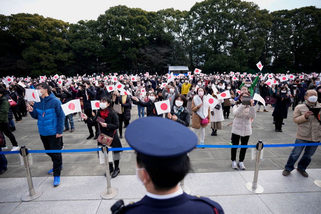 Japan's emperor expresses sorrow for people suffering in war