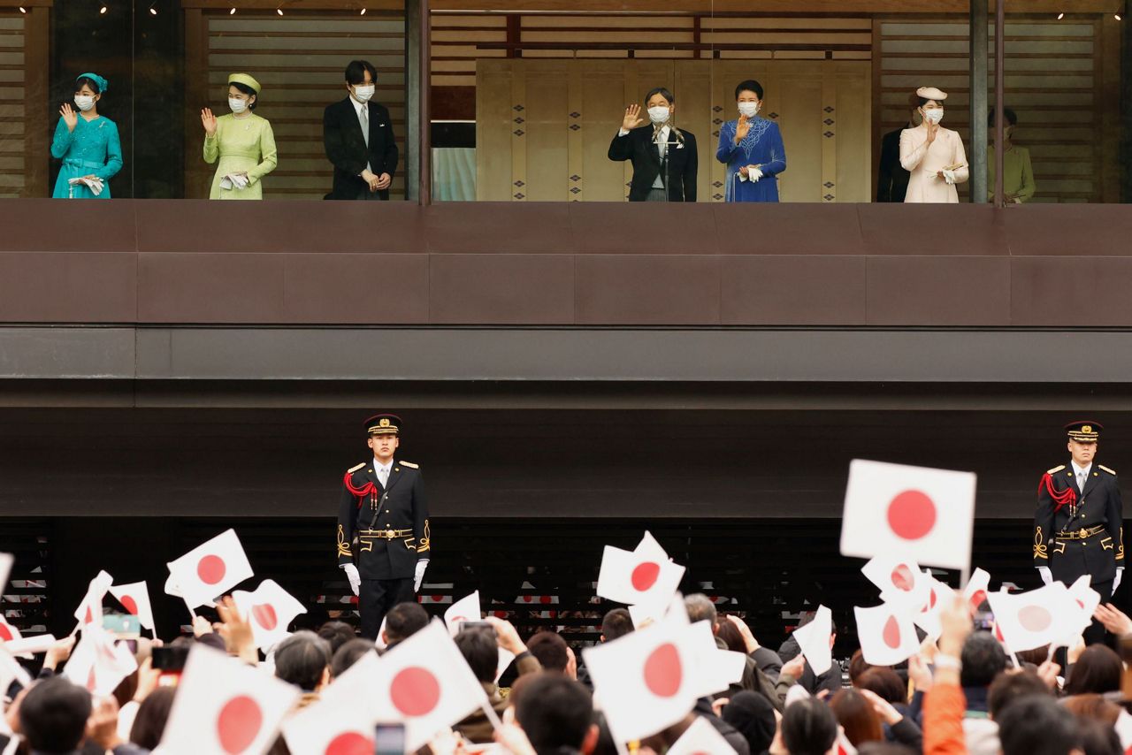 Japan's emperor expresses sorrow for people suffering in war