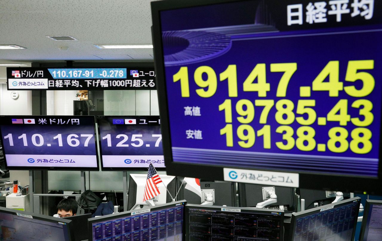Japan stocks plunge, other Asia markets fall after US losses