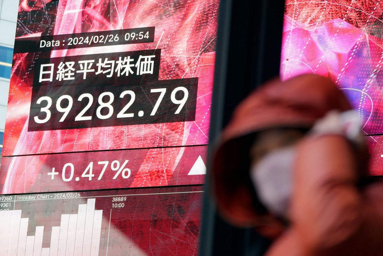 Stock market today Asian shares mostly decline, while Tokyo again