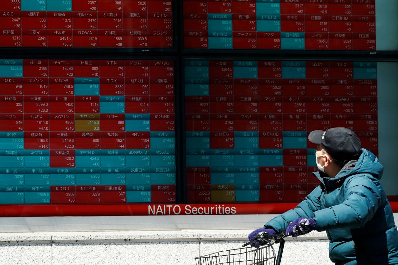 Asian shares mostly rise as oil prices recover