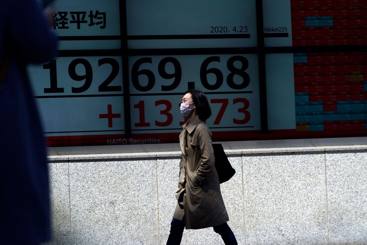Asian shares mostly rise as oil prices recover