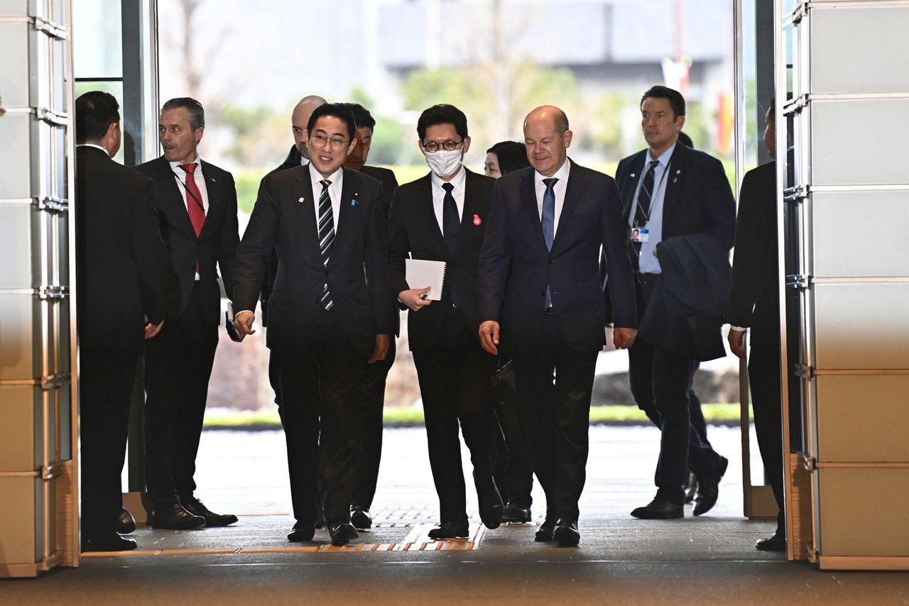 Scholtz visits Japan to firm up economic, defense ties