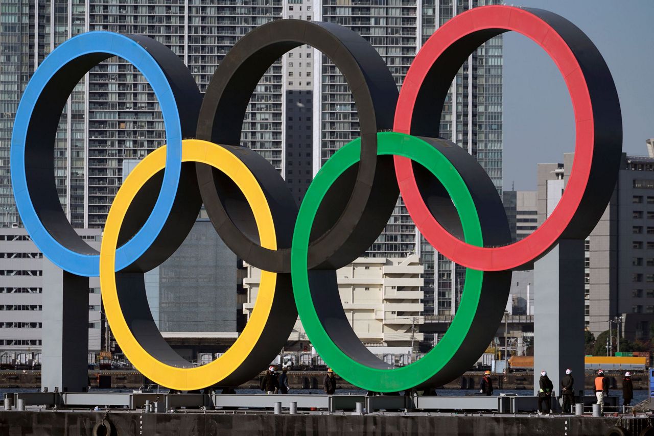 Olympic rings back in Tokyo Bay; a sign of hope in pandemic