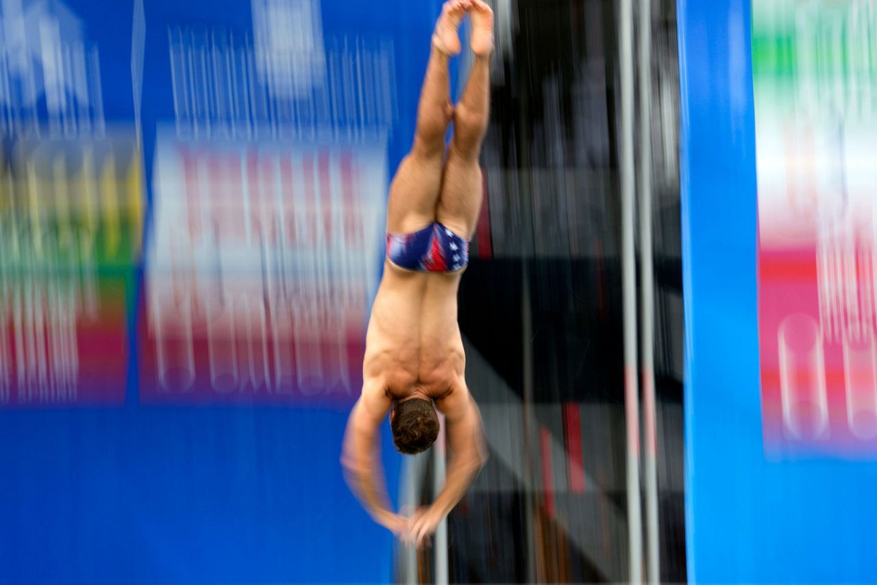 Dare to dive from 27 meters or 90 feet? Impact is like a car crash at ...