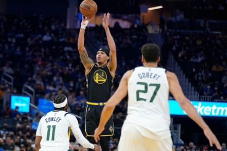 Jordan Poole, Warriors beat Jazz 94-92 - Golden State Of Mind