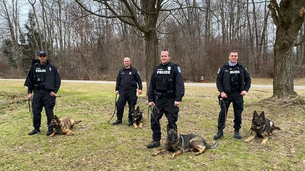 Akron Adds Four K9s to Growing Ranks of Police Department