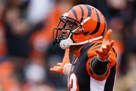 Cincinnati Bengals wide receiver Auden Tate (19) catches a pass against New  York Jets free safety Marcus Maye (20) during the first half of an NFL  football game, Sunday, Dec. 1, 2019