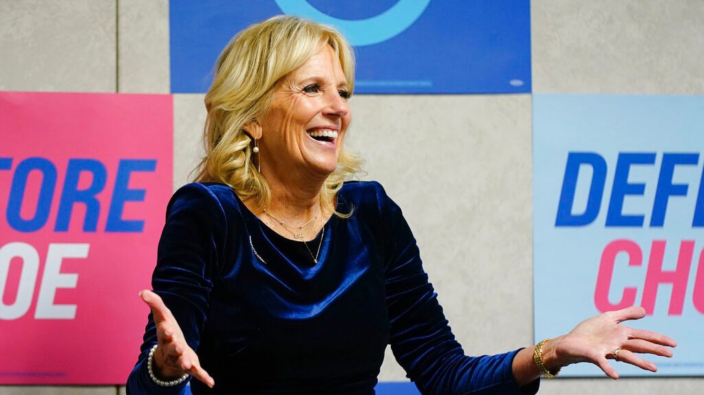 First lady Jill Biden is expected to speak in Tampa on Monday, July 08, 2024. (File photo)