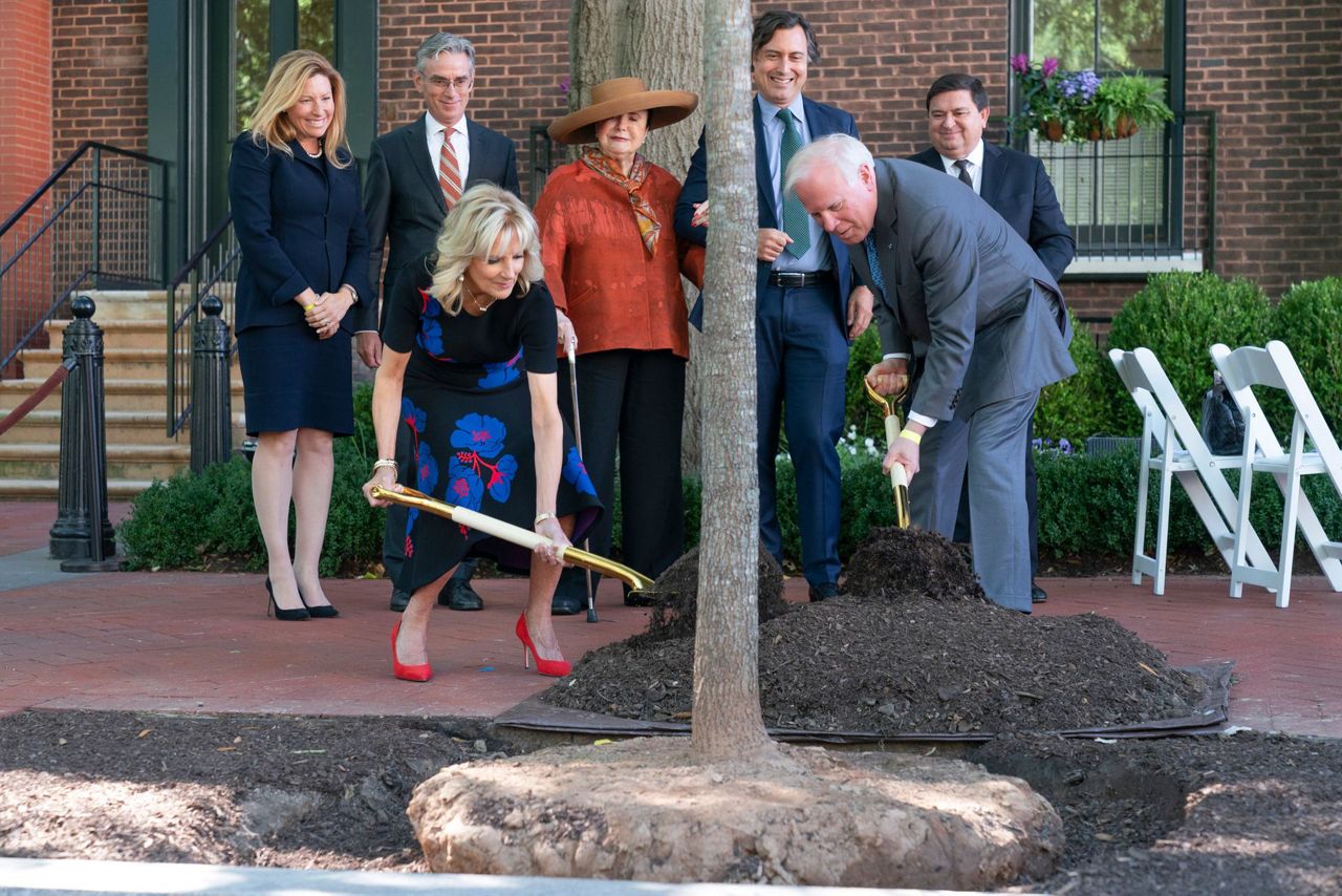 Jill Biden honors Jacqueline Kennedy's preservation legacy