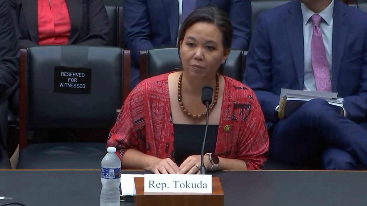 U.S. Rep. Jill Tokuda said the Eliminating Access Barriers to Conservation Act will "will give our local producers a fighting chance to be effective in both protecting our aina and building resilience to market disruptions and the impacts of climate change." (Office of U.S. Rep. Jill Tokuda)