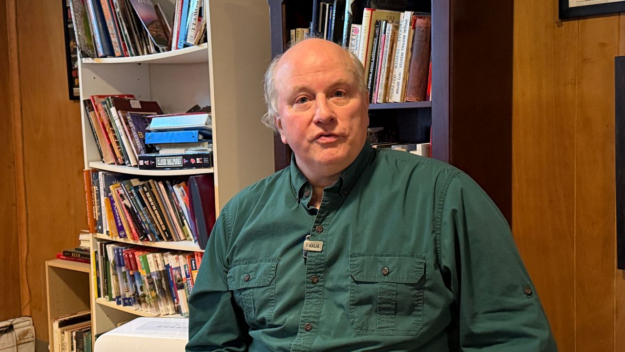 University of Maine at Farmington Political Science Professor Jim Melcher talks about the big races in 2026. (Spectrum News/Susan Cover)