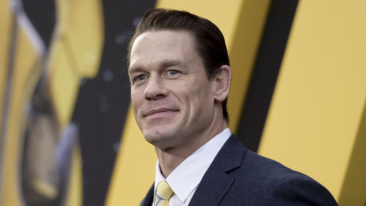 John Cena is pictured at the premiere of "Bumblebee," Dec. 9, 2018, in Los Angeles. (Photo by Richard Shotwell/Invision/AP, File)