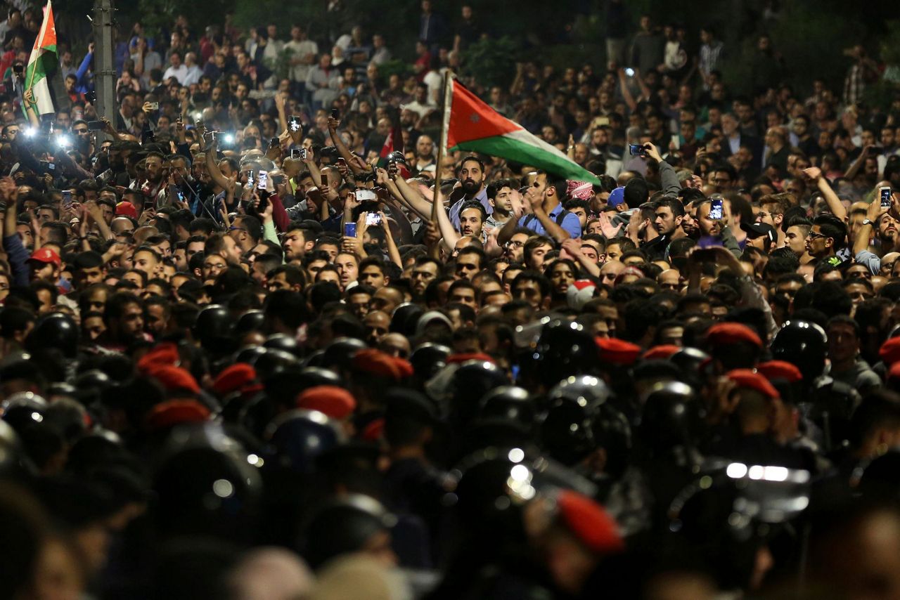 Embattled Jordan PM summoned by king over mass protests