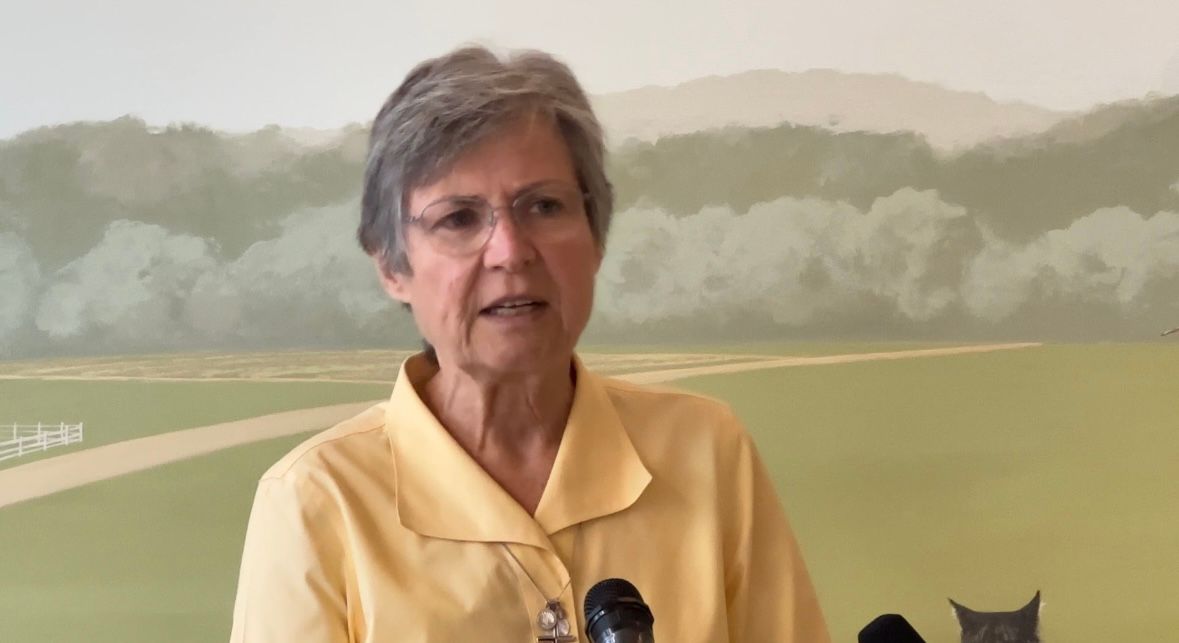 Sister Judy Donovan of the Sisters of St. Joseph said they hope to help with childcare costs for the working poor. (Spectrum News/Susan Cover)