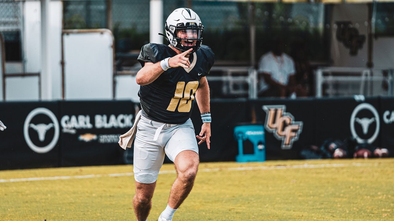 John Rhys Plumlee will be the starting quarterback for UCF football (Photo by Julian Bright, UCF)