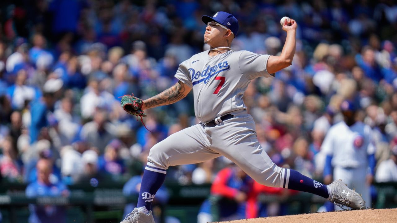 Dodgers break up perfect game, but fall to Cubs 13-0