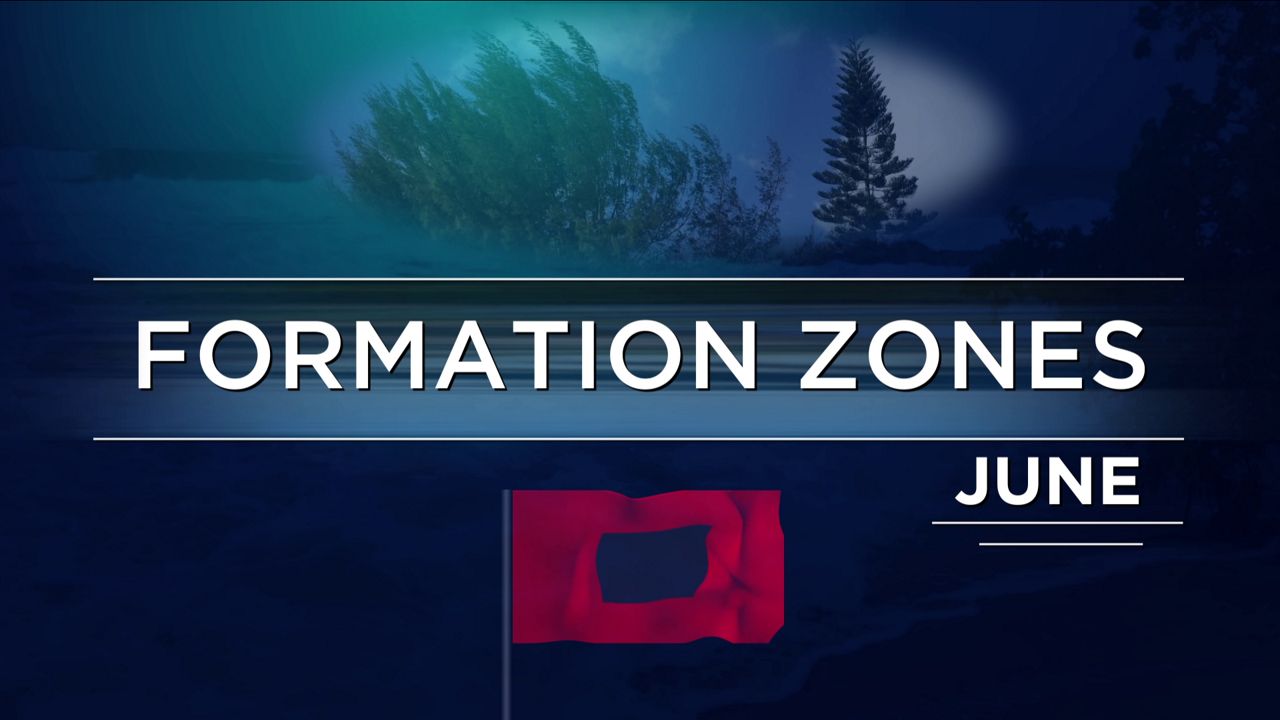 hurricane formation zones graphic