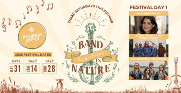 2025 Juneberry Jam festival dates (Juneberry website)