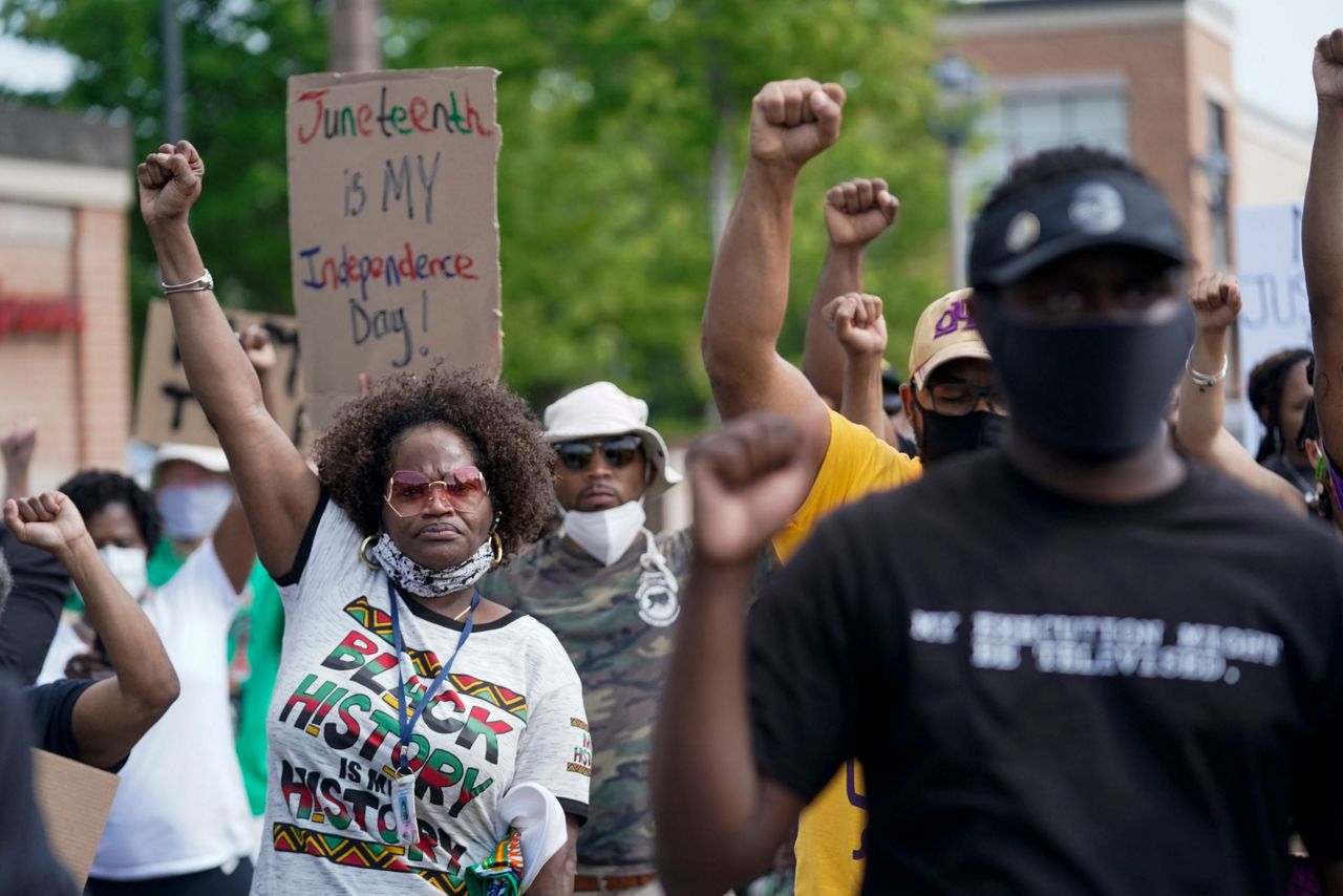 America marks Juneteenth as protests bring new attention