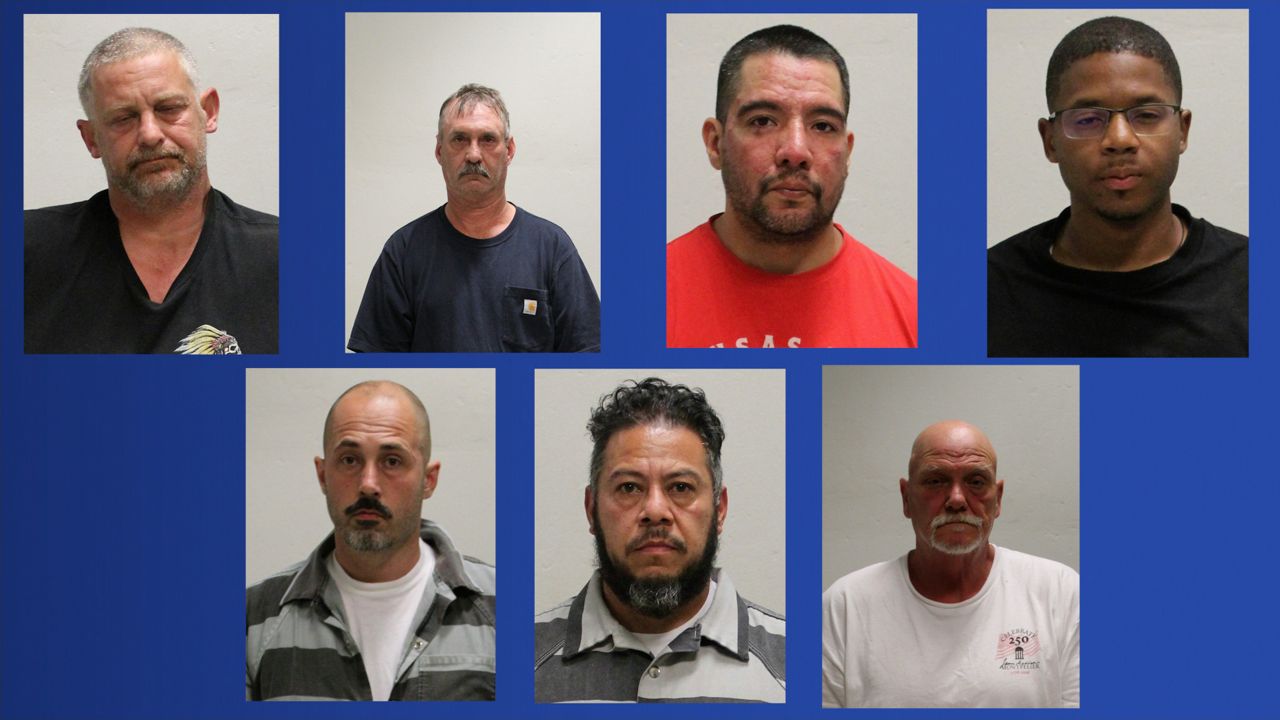 Clay County seven arrest men in child enticement stings