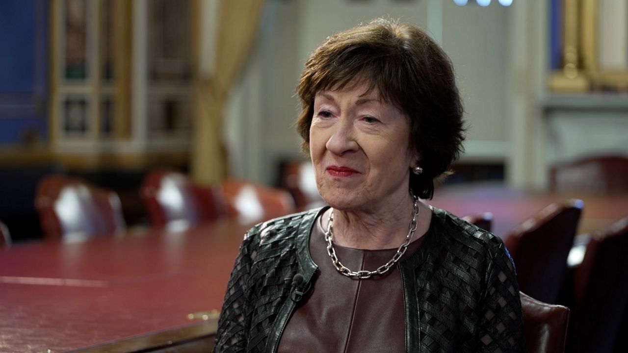Sen. Susan Collins, R-Maine, is the new chair of the Appropriations Committee. (Spectrum News Photo)