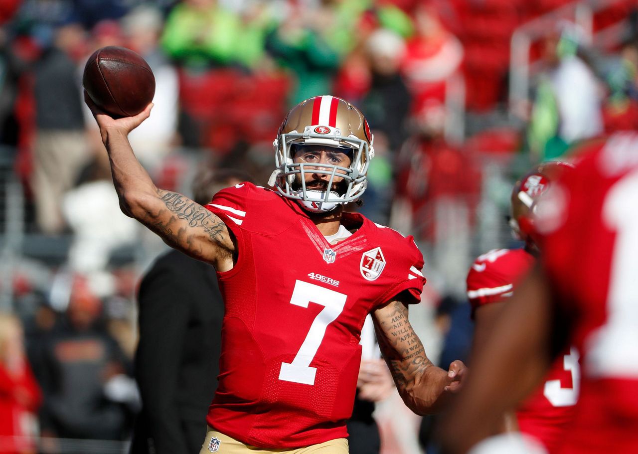 Colin Kaepernick May Still Be A Free Agent; But His No. 7 49ers Jersey Is  Already Spoken For In 2017