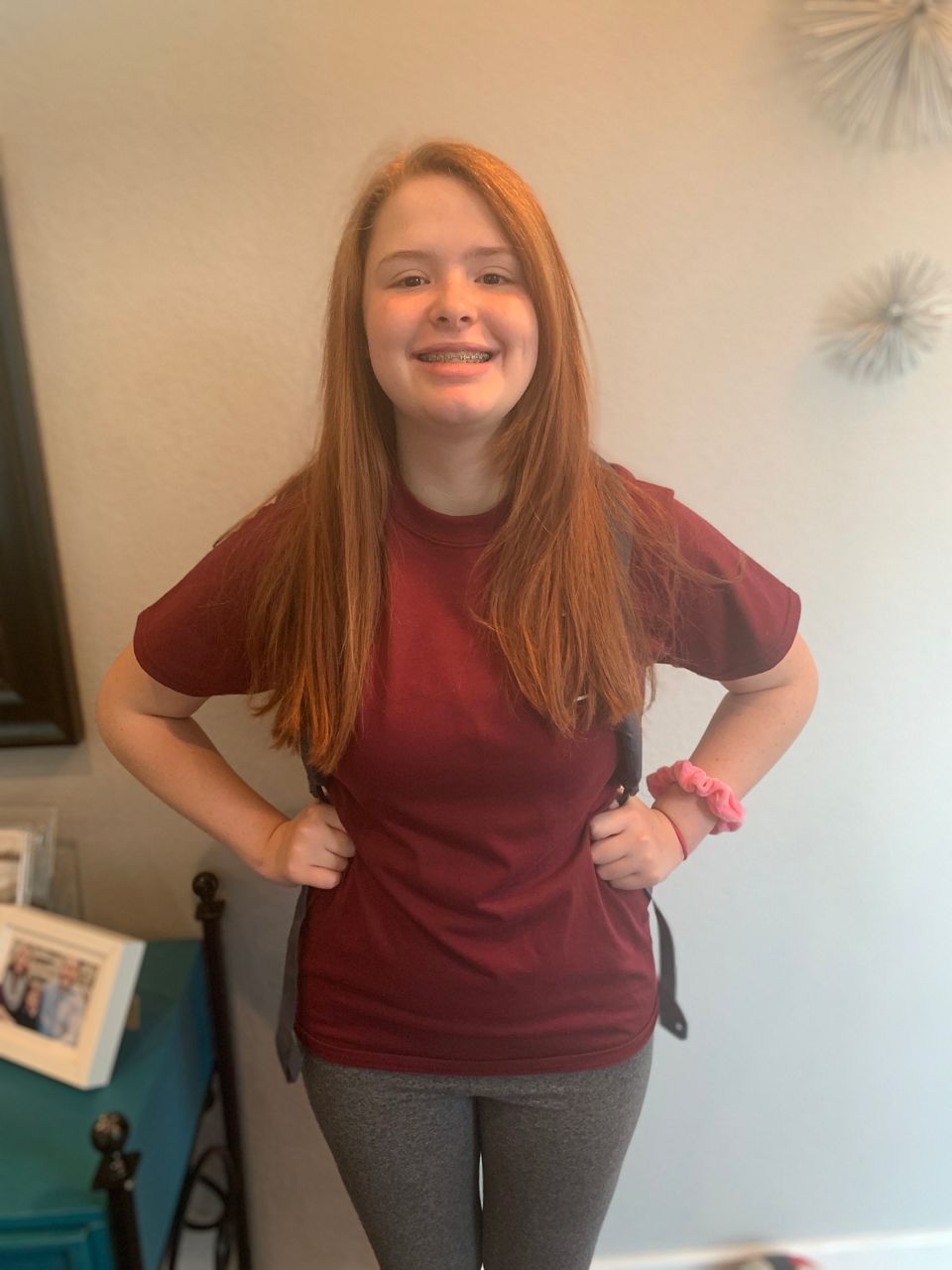 Kaley is starting 9th grade this year! 