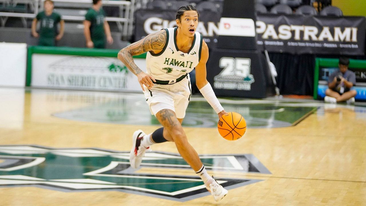 Former UH team captain Kamaka Hepa is headed for Las Vegas to play for the New Orleans Pelicans' summer league team. (University of Hawaii)