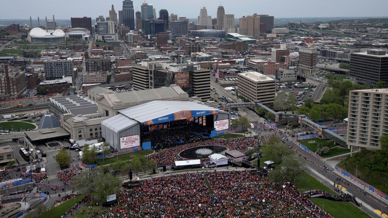 Photos: Views of the 2023 NFL Draft in Kansas City, Missouri