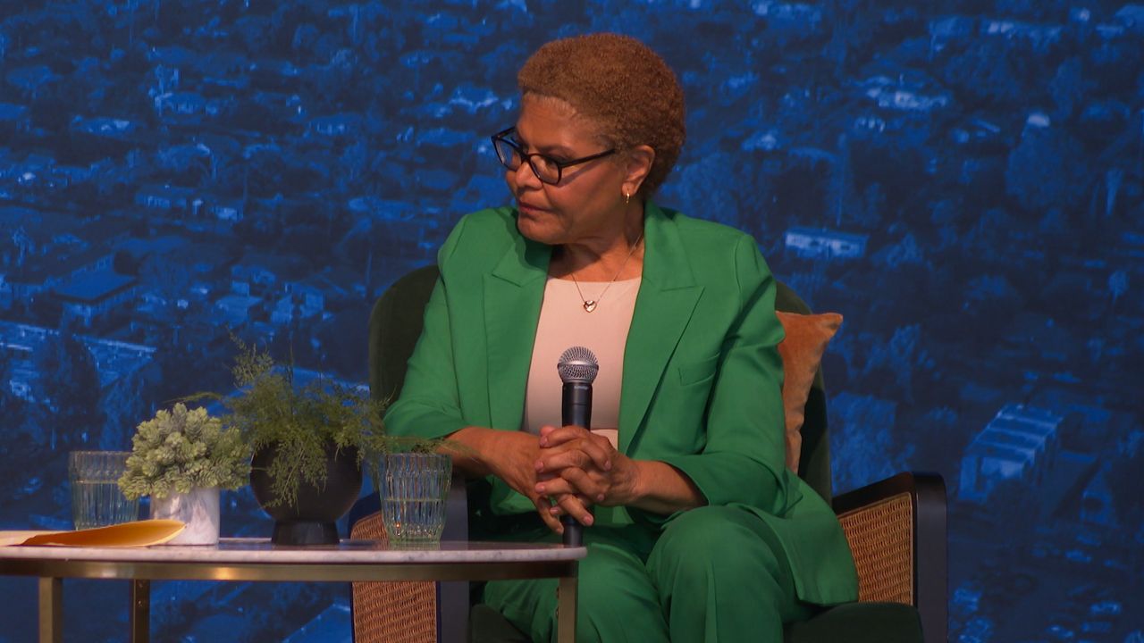Mayor Karen Bass made history as LA's first female mayor. Now she's fighting to keep the job