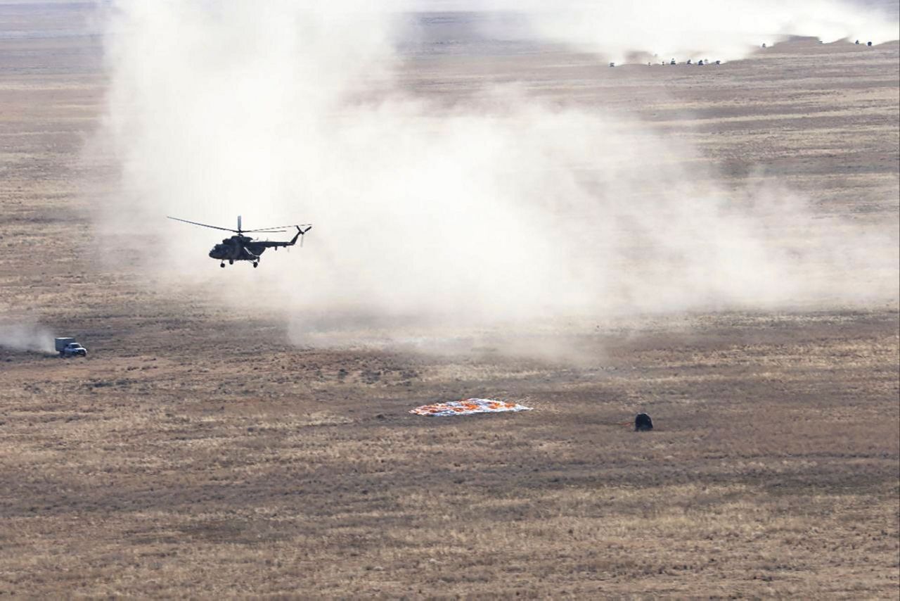 3 Russian cosmonauts return safely from Intl Space Station