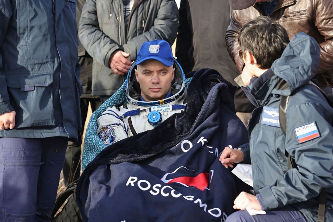 3 Russian cosmonauts return safely from Intl Space Station