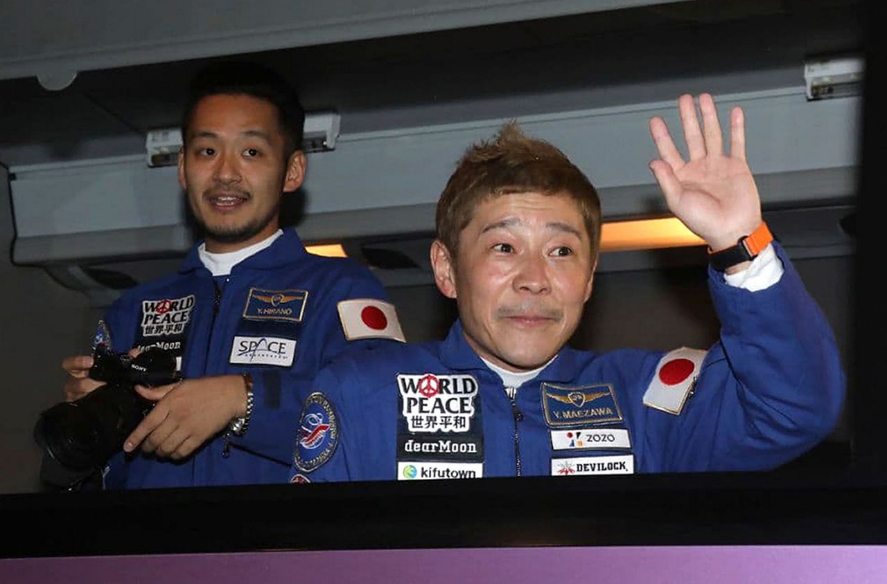 The AP Interview Japanese Tourist Says Space Trip amazing 