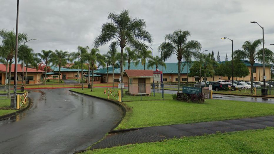 Keaau High School (Google Street View)