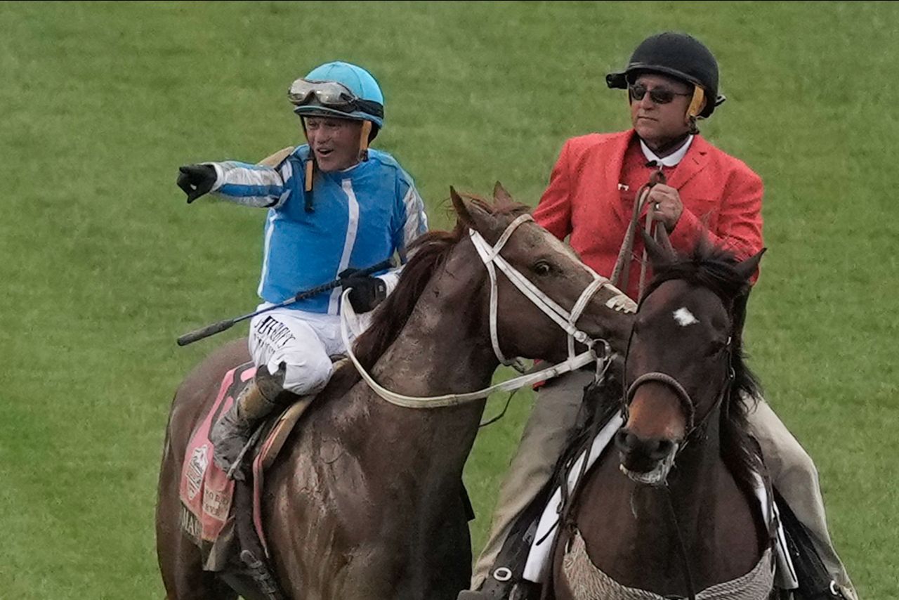 Kentucky Derby winner Mage will run in the Preakness at Pimlico on May 20