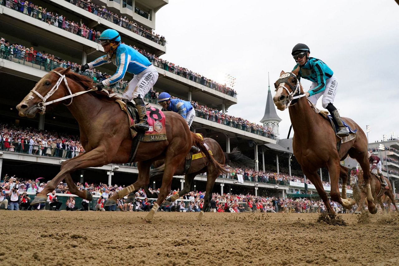 Kentucky Derby winner Mage will run in the Preakness at Pimlico on May 20