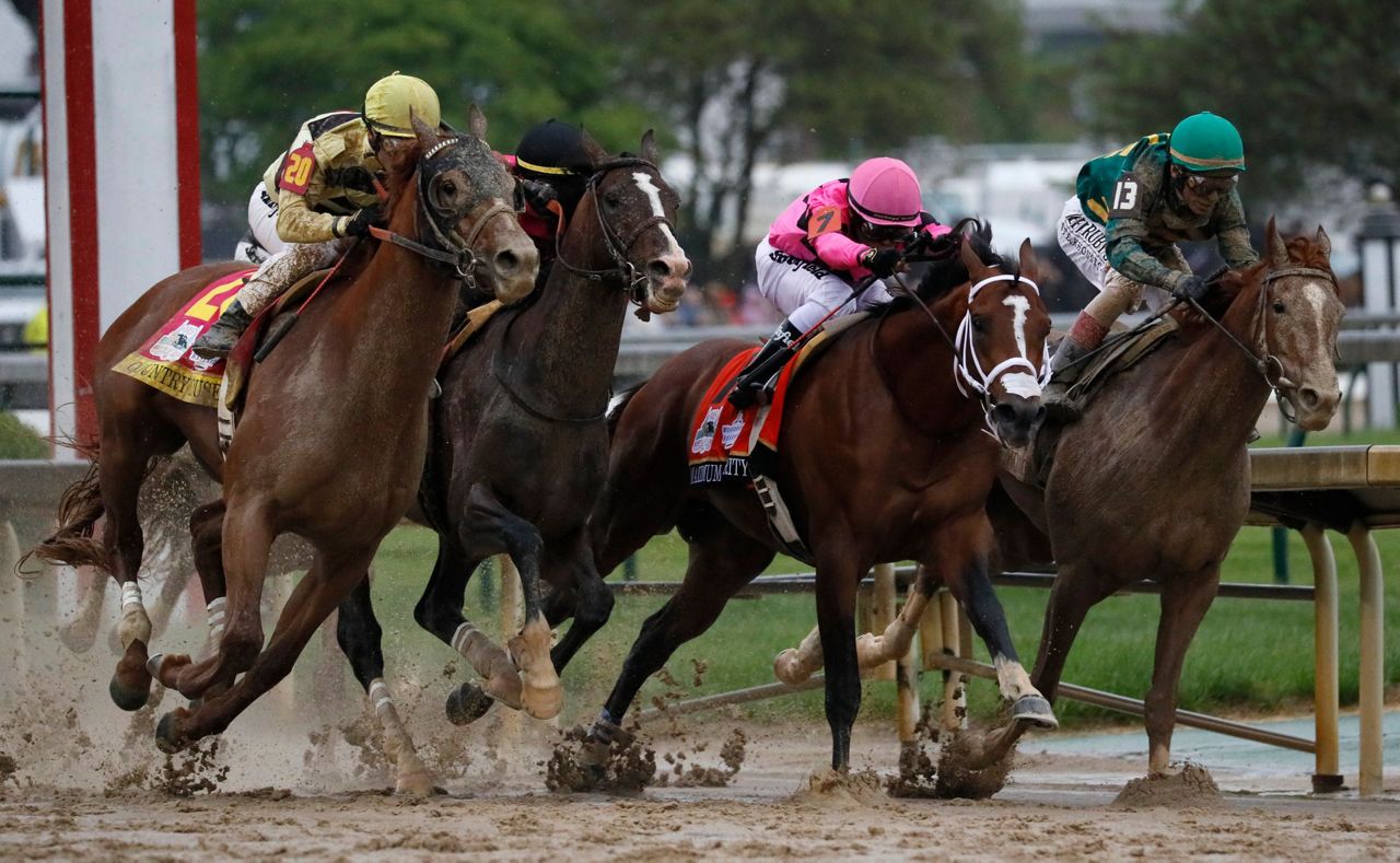 Baffert has 3 chances to win Kentucky Derby and tie record