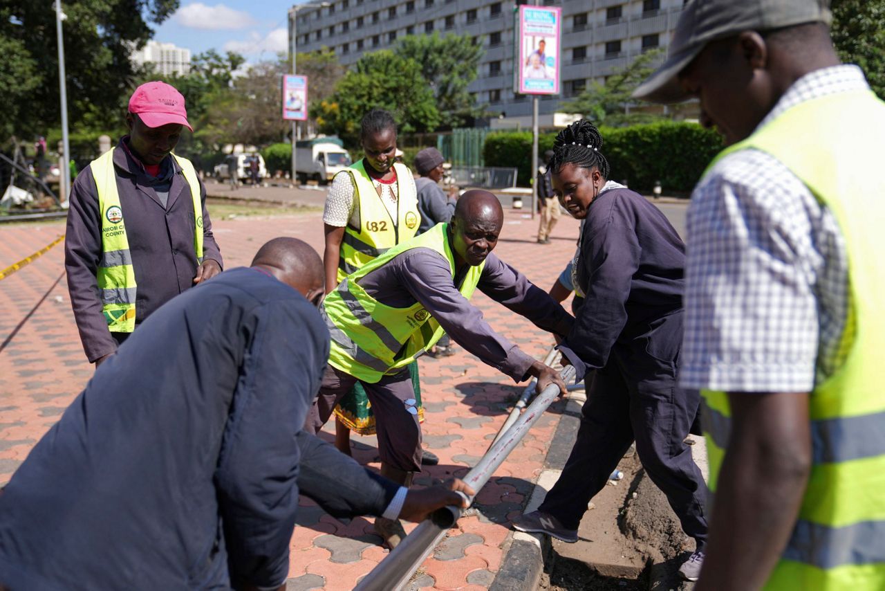Kenyan police fire blanks to disperse protesters hours after parliament ...