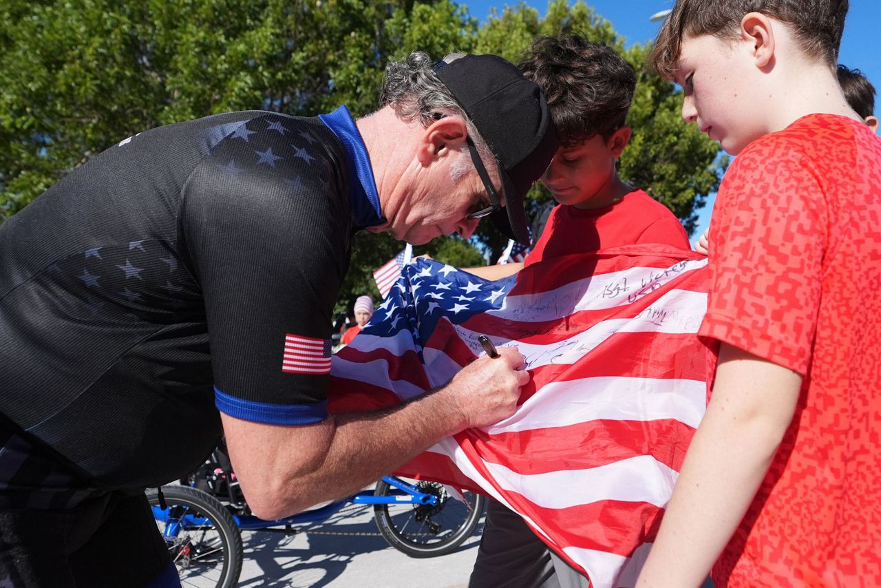 Wounded veterans cycle through Florida Keys for annual Soldier Ride